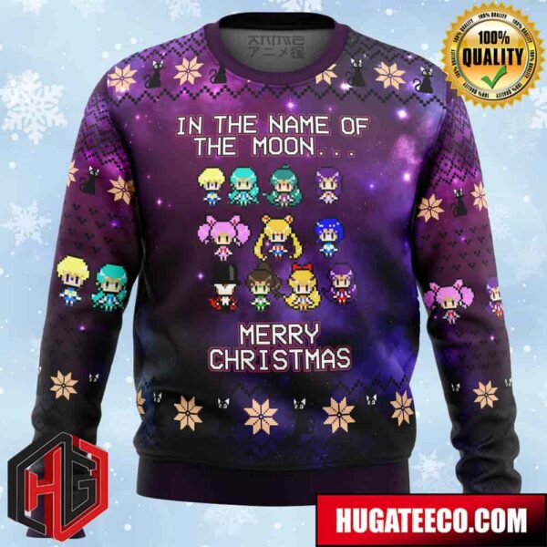 Sailor Moon Anime Ape Chirstmas Gifts 2024 Xmas For Family And Friends Ugly Sweater