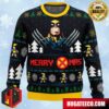 Mario Bros Jump Anime Ape Chirstmas Gifts 2024 Xmas For Family And Friends Ugly Sweater