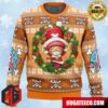 Chibi Christmas Akaza Demon Slayer Anime Ape Chirstmas Gifts 2024 Xmas For Family And Friends Ugly Sweater