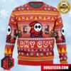 Smile Beetlejuice Anime Ape Chirstmas Gifts 2024 Xmas For Family And Friends Ugly Sweater