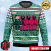 Squid Game Red Light Green Light Doll Anime Ape Chirstmas Gifts 2024 Xmas For Family And Friends Ugly Sweater