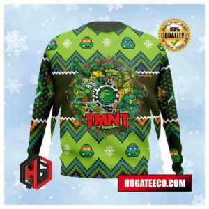 Teenage Mutant Ninja Turtles Anime Ape Chirstmas Gifts 2024 Xmas For Family And Friends Ugly Sweater