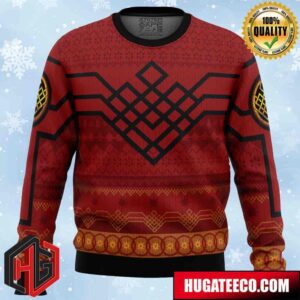 Ten Golden Rings Shang-Chi Marvel Anime Ape Chirstmas Gifts 2024 Xmas For Family And Friends Ugly Sweater