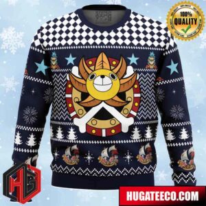 Thousand Sunny One Piece Pirates Anime Ape Chirstmas Gifts 2024 Xmas For Family And Friends Ugly Sweater