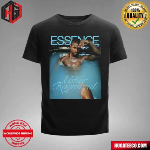 Usher Raymond Essence The Men’s Issue Cover Magazine Unisex T-Shirt