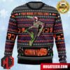 You Make It Fell Like Christmas Chainsaw Man Anime Ape Chirstmas Gifts 2024 Xmas For Family And Friends Ugly Sweater