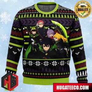 Christmas Demon Army Seraph of the End Anime Ape Chirstmas Gifts 2024 Xmas For Family And Friends Ugly Sweater