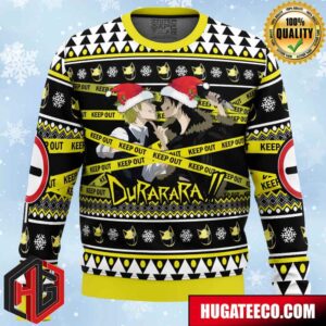 Christmas Shizuo and Izaya Durarara Anime Ape Chirstmas Gifts 2024 Xmas For Family And Friends Ugly Sweater