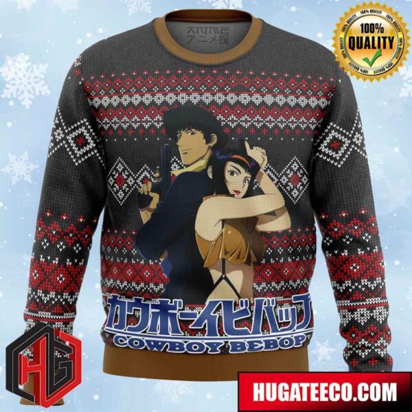 Cowboy Bebop Alt Anime Ape Chirstmas Gifts 2024 Xmas For Family And Friends Ugly Sweater