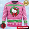 Cute Pink Hungry Kirby’s Dream Land Anime Ape Chirstmas Gifts 2024 Xmas For Family And Friends Ugly Sweater