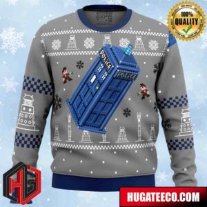 Doctor Who Anime Ape Chirstmas Gifts 2024 Xmas For Family And Friends Ugly Sweater