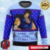 Fist of the North Star Alt Anime Ape Chirstmas Gifts 2024 Xmas For Family And Friends Ugly Sweater