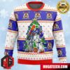 Gundam Anime Ape Chirstmas Gifts 2024 Xmas For Family And Friends Ugly Sweater