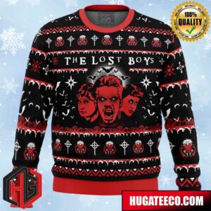 Half Vampire The Lost Boys Anime Ape Chirstmas Gifts 2024 Xmas For Family And Friends Ugly Sweater