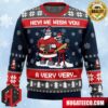 Merry Christmas Watashi Kininarimasu Hyouka Anime Ape Chirstmas Gifts 2024 Xmas For Family And Friends Ugly Sweater