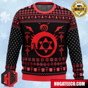 Homonculi Fullmetal Alchemist Anime Ape Chirstmas Gifts 2024 Xmas For Family And Friends Ugly Sweater