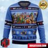 I love the 90s Cartoons Anime Ape Chirstmas Gifts 2024 Xmas For Family And Friends Ugly Sweater