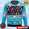 I love the 80s Cartoons Anime Ape Chirstmas Gifts 2024 Xmas For Family And Friends Ugly Sweater