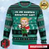 Kenzou And Johan Monster Anime Ape Chirstmas Gifts 2024 Xmas For Family And Friends Ugly Sweater