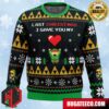 Link The Legend Of Zelda Anime Ape Chirstmas Gifts 2024 Xmas For Family And Friends Ugly Sweater