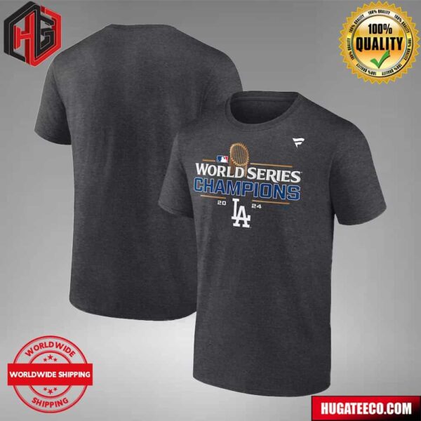 Los Angeles Dodgers Fanatics 2024 World Series Champions T-Shirt