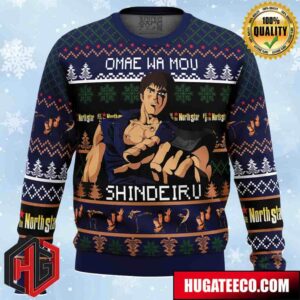 Omaewamou Shindeiru Fist of the North Star Anime Ape Chirstmas Gifts 2024 Xmas For Family And Friends Ugly Sweater