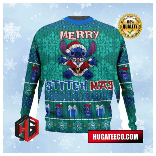 Stitch Merry Stitchmas Anime Ape Chirstmas Gifts 2024 Xmas For Family And Friends Ugly Sweater