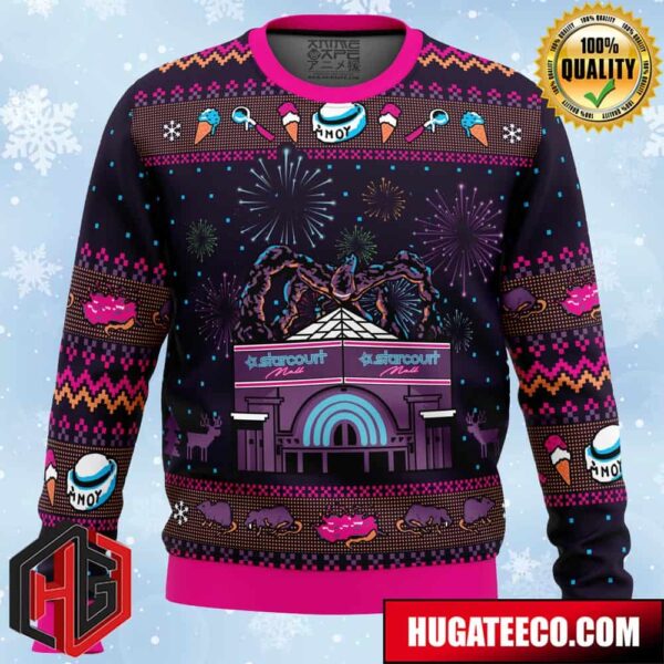 Stranger Sweater Stranger Things Anime Ape Chirstmas Gifts 2024 Xmas For Family And Friends Ugly Sweater