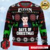 Stranger Things Anime Ape Chirstmas Gifts 2024 Xmas For Family And Friends Ugly Sweater