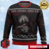 Tokyo Ghoul Kaneki Splatter Anime Ape Chirstmas Gifts 2024 Xmas For Family And Friends Ugly Sweater