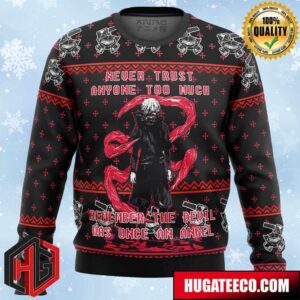 Tokyo Ghoul Trust Anime Ape Chirstmas Gifts 2024 Xmas For Family And Friends Ugly Sweater