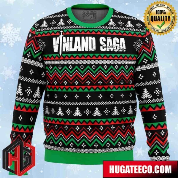 Viking Ship Vinland Saga Christmas Sweater Anime Ape Chirstmas Gifts 2024 Xmas For Family And Friends Ugly Sweater