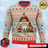 We’re All Mad Here Alice in Wonderland Anime Ape Chirstmas Gifts 2024 Xmas For Family And Friends Ugly Sweater