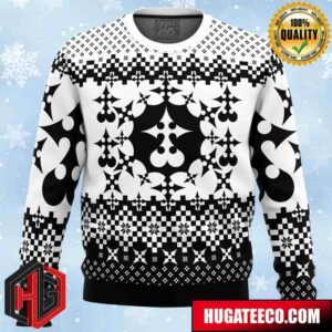 Xemnas Kingdom Hearts Anime Ape Chirstmas Gifts 2024 Xmas For Family And Friends Ugly Sweater