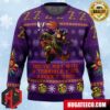 You Met With a Terrible Fate Majora’s Mask The Legend Of Zelda Anime Ape Chirstmas Gifts 2024 Xmas For Family And Friends Ugly Sweater