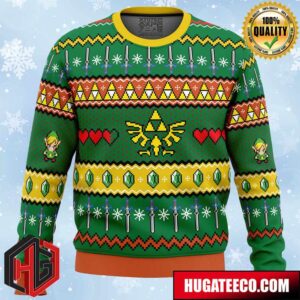 The Legend Of Zelda Anime Ape Chirstmas Gifts 2024 Xmas For Family And Friends Ugly Sweater