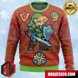 The Legend Of Zelda Link Gems Anime Ape Chirstmas Gifts 2024 Xmas For Family And Friends Ugly Sweater