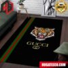 Gucci Rug Carpet With GIant Text And Traditional Design Fashion And Simple For Bedroom And Living Room