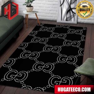 Gucci Rug Carpet With Lozenged Chain Of Logos Design Fashion And Simple Home Decor For Bedroom And Living Room