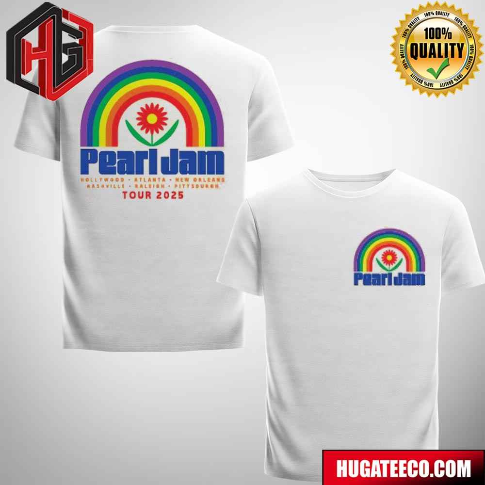 Pearl Jam's Dark Matter World Tour 2025 Two Sides Merchandise Unisex T-Shirt Pearl Jam's Dark Matter World Tour 2025 Two Sides Merchandise Unisex T-Shirt