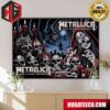 Metallica M72 Santa Clara Night 1 Concert Poster Moonlit Sacrifice Design June 20 2025 at Levi?s Stadium CA