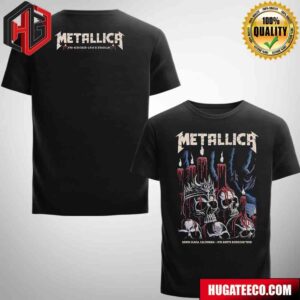 Metallica’s M72 Tour Santa Clara Night 1 June 20 2025 at Levi’s Stadium California Moonlit Sacrifice Two Sided T-Shirt