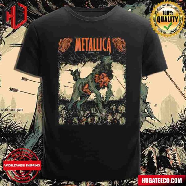 Official Metallica Merchandise Bleeding Me Premium T-Shirt